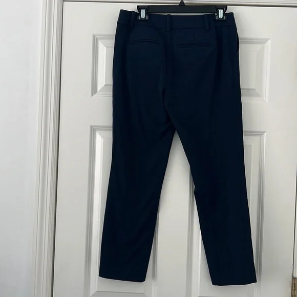 Ann Taylor Modern Navy Dress Pant Sz 6P - Picture 2 of 4